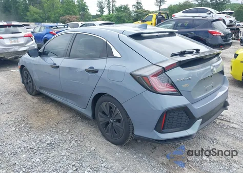 2018 Honda Civic Ex из США, поврежденный, VIN SHHFK7H53JU229142